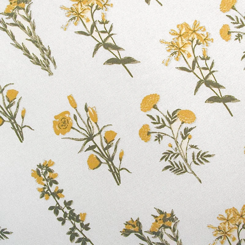 Honeybloom Floral Print Gusseted Outdoor Deep Seat Cushion 2 Honeybloom Floral Print Gusseted Outdoor Deep Seat Cushion - Image 2