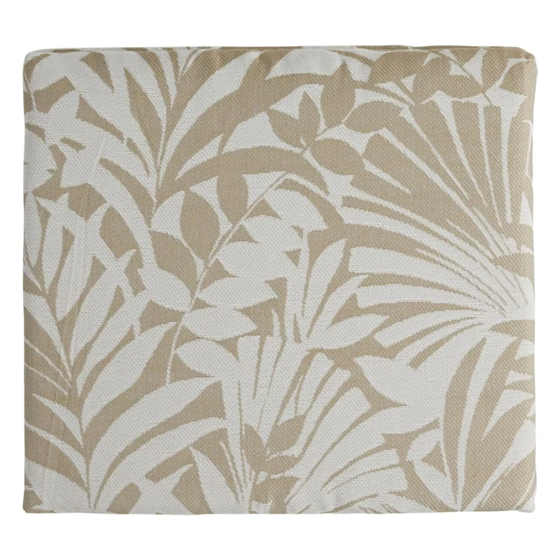 Premium Natural Royal Palm Outdoor Square Seat Cushion 1 Premium Natural Royal Palm Outdoor Square Seat Cushion