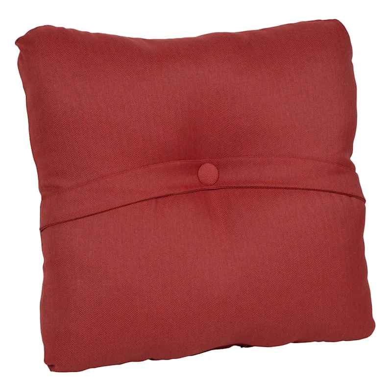 Tristin Cherry Red Premium Tufted Outdoor Back Cushion 1 Tristin Cherry Red Premium Tufted Outdoor Back Cushion